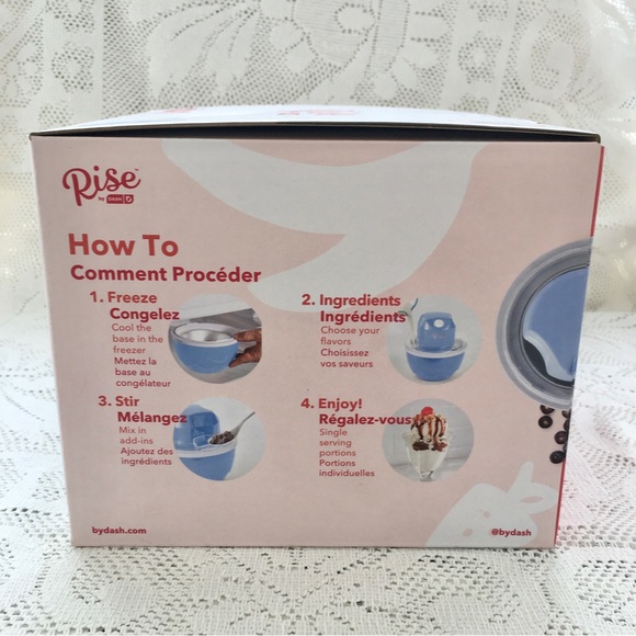 Dash Personal Ice Cream Maker frozen yogurt gelato sherbet - Picture 14 of 16